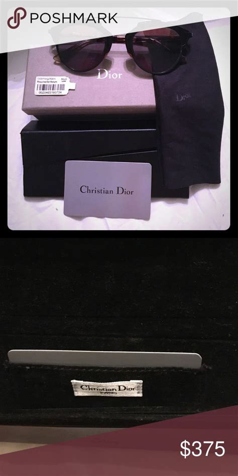 dior sunglasses warranty|dior return label.